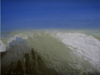 Gletscher, Gouache, 2007, 63/74 cm Gletscher, Gouache, 2007, 63/74 cm