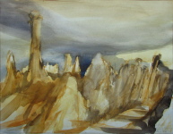 Le  Roussilon, 2001, 48/62 cm