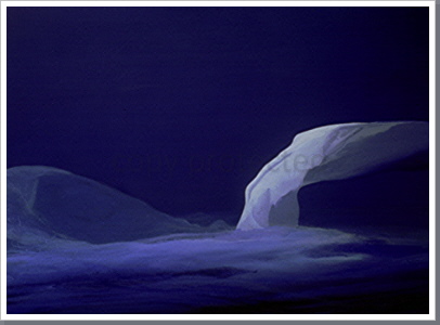 Aquae Porta, Acryl, 2005, 80/110 cm