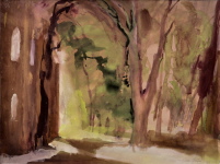 Ruine Boitzenburg,3, 2000, 45/61 cm Ruine Boitzenburg,3, 2000, 45/61 cm