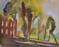 Klosterruine, 2000, 18/20 cm Klosterruine, 2000, 18/20 cm