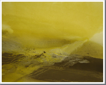 Lichtgold, Aquarell, 2006, 78/95 cm